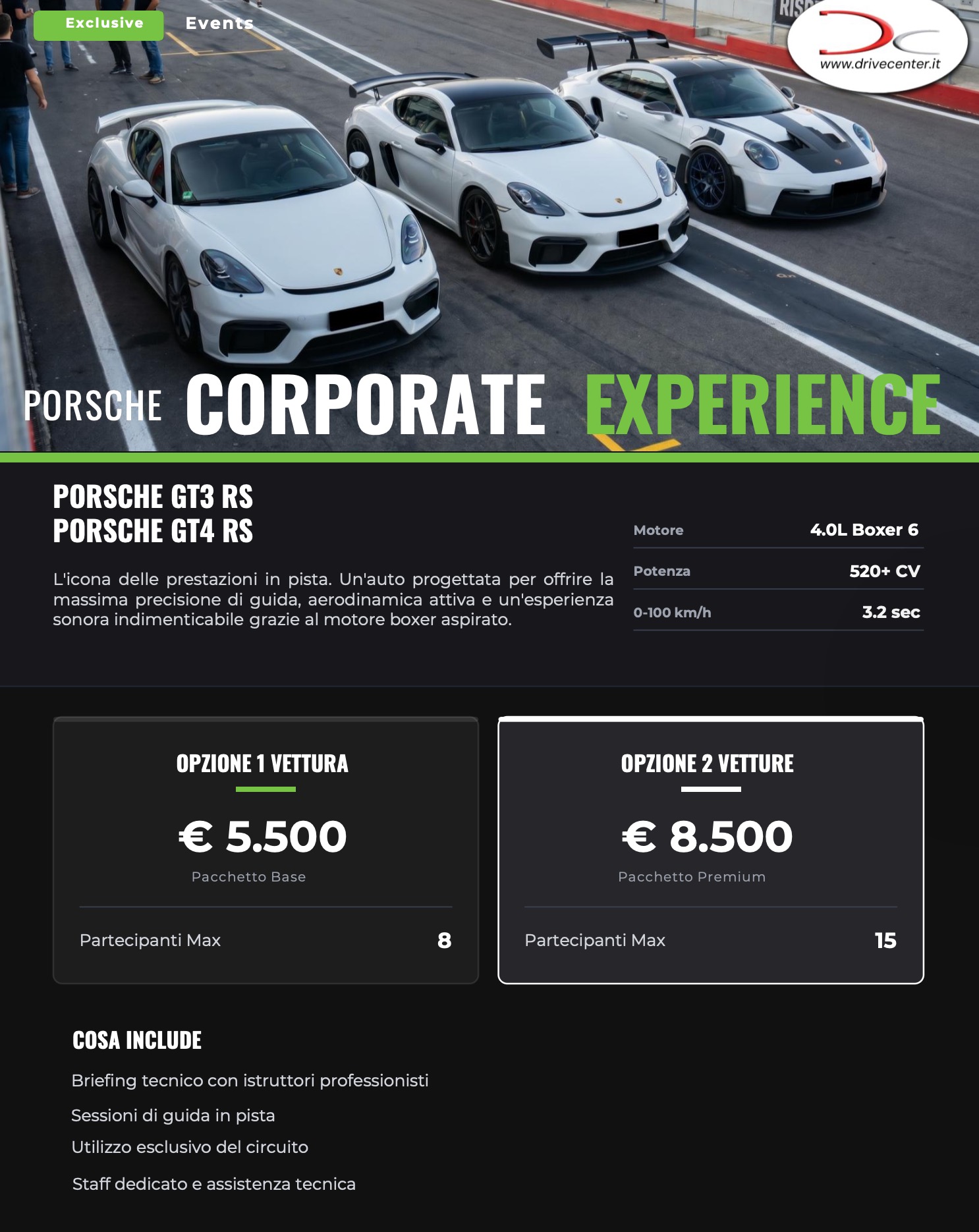 Foto 1 Eventi Corporate Driving Experience